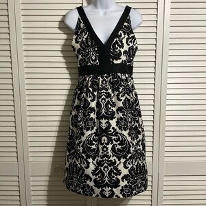 Ann Taylor Loft damask dress!